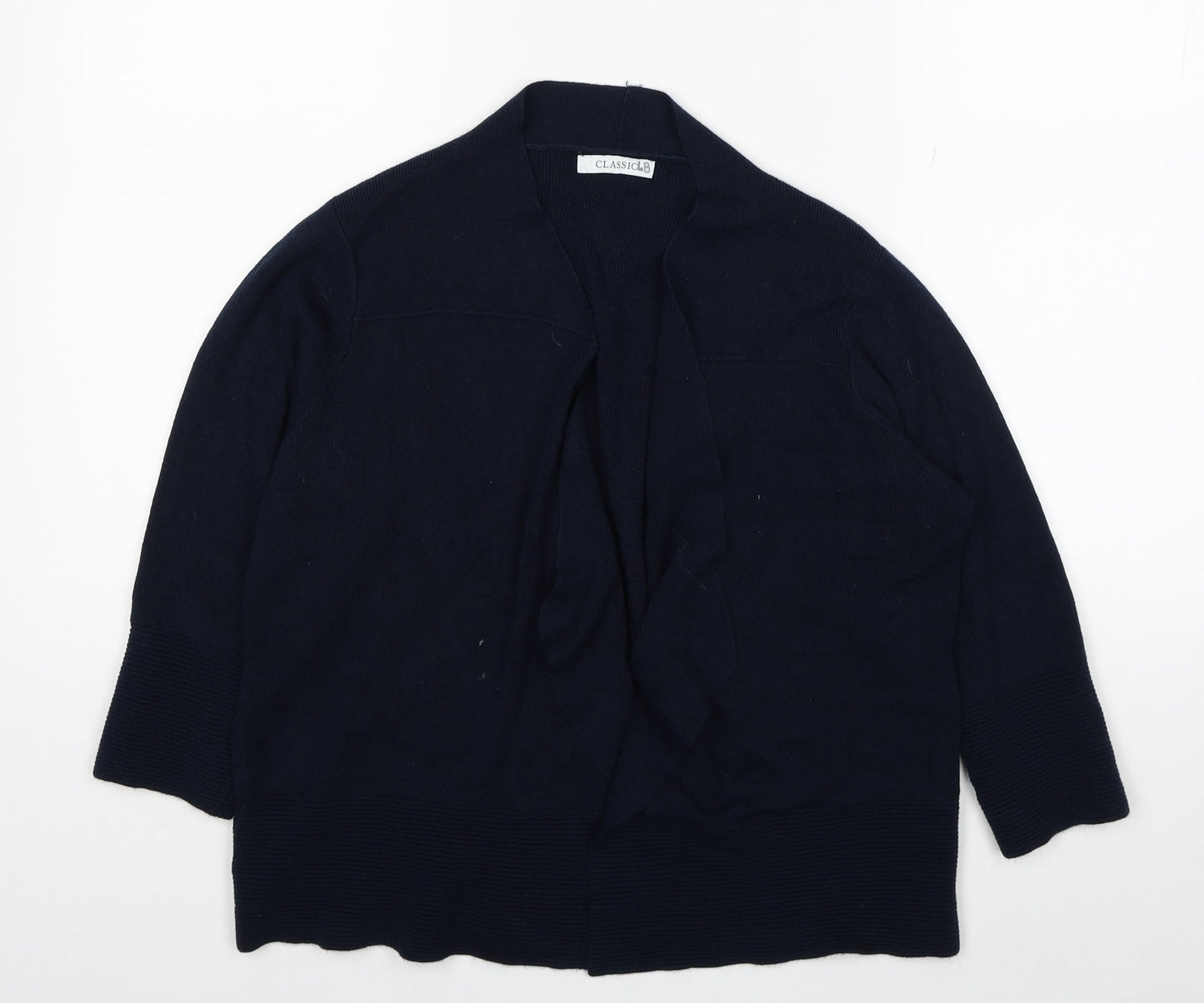 Womens UK Size 14 Marks and Spencer Blue Cardigan Jumper