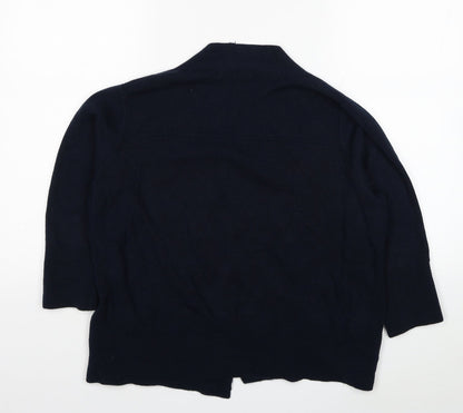 Womens UK Size 14 Marks and Spencer Blue Cardigan Jumper
