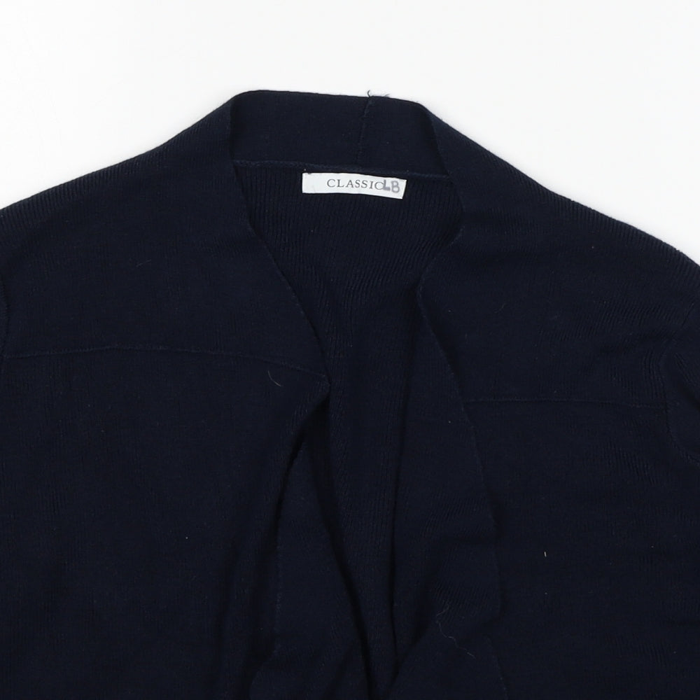 Womens UK Size 14 Marks and Spencer Blue Cardigan Jumper