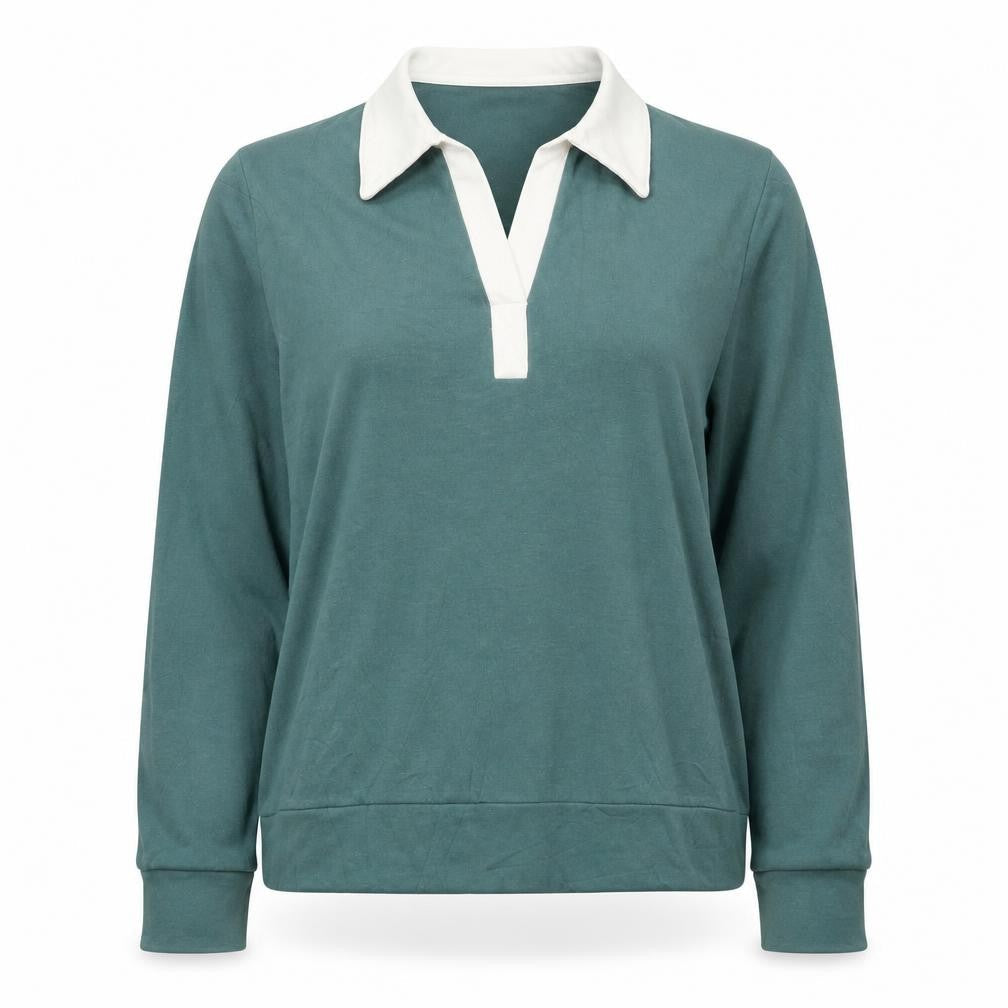 Womens UK Size M Preview Blue Basic Polo