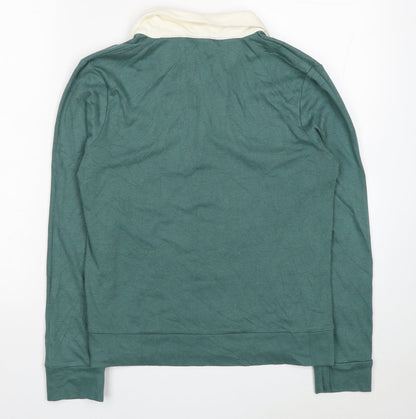 Womens UK Size M Preview Blue Basic Polo