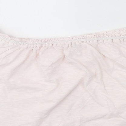 Womens UK Size 12 NEXT Pink Basic T-Shirt