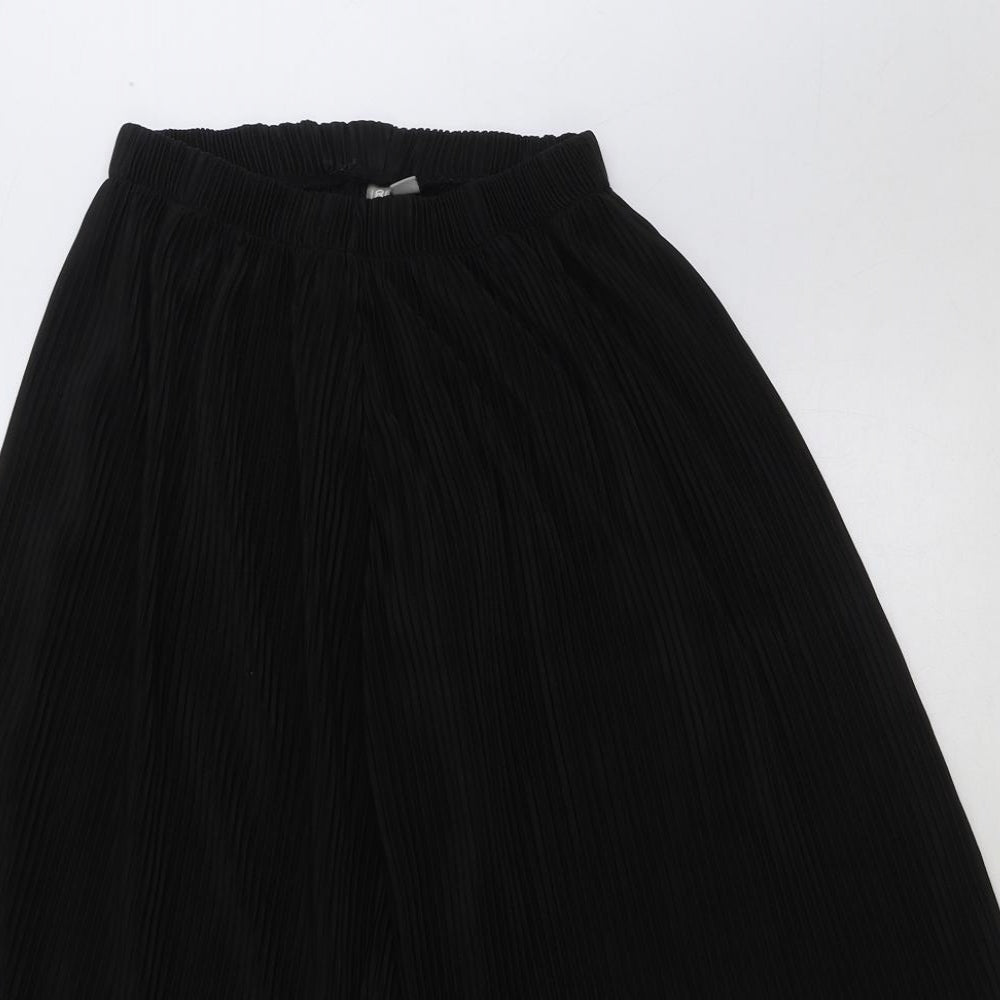 Womens UK Size 4 ASOS Regular Fit  Black Trousers