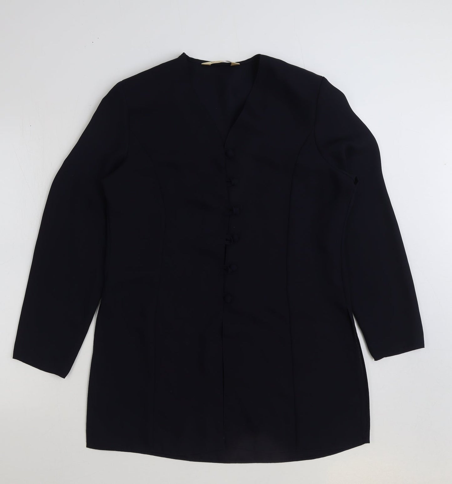 Womens UK Size 14 BHS Blue Basic Blouse