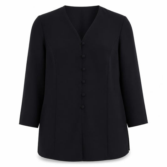 Womens UK Size 14 BHS Blue Basic Blouse