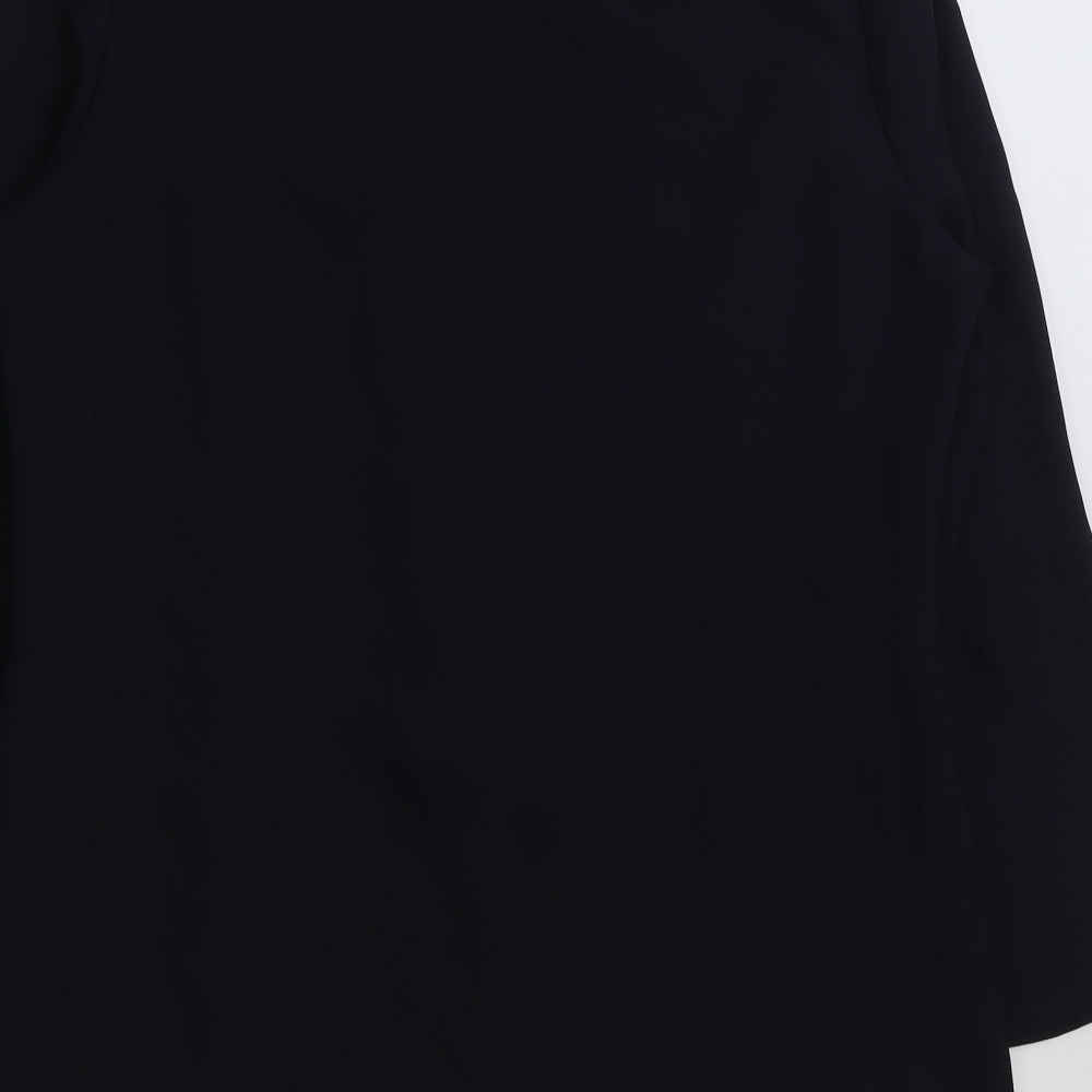 Womens UK Size 14 BHS Blue Basic Blouse