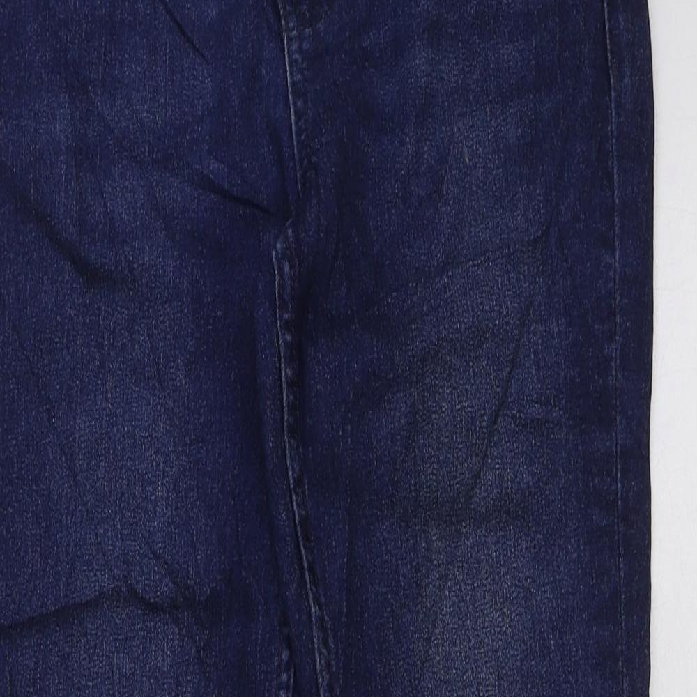 Womens UK Size 8 Marks and Spencer Regular Fit Skinny Blue Jeans