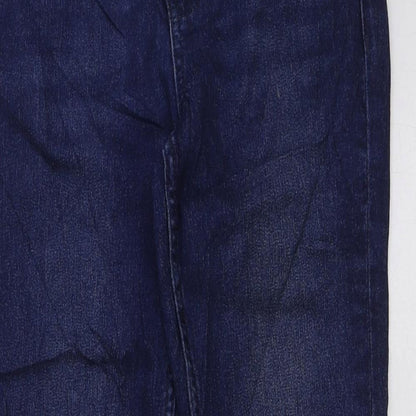 Womens UK Size 8 Marks and Spencer Regular Fit Skinny Blue Jeans