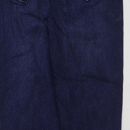 Womens UK Size 8 Marks and Spencer Regular Fit Skinny Blue Jeans