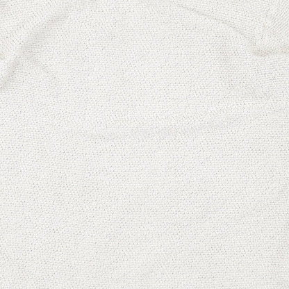 H&M Womens Beige Cotton Pullover Sweatshirt Size M Pullover