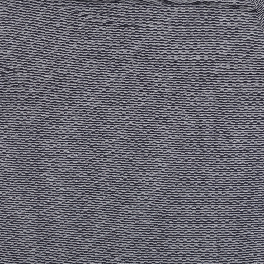 NEXT Mens Blue Geometric Cotton Polo Size XL Collared Pullover