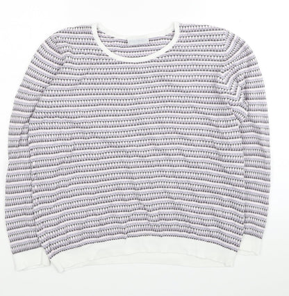 Womens UK Size L Cotswold Multicoloured Pullover Jumper