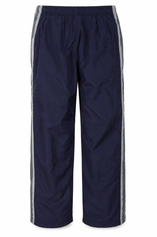 Sportrax Boys Blue Polyester Rain Trousers Trousers Size XL Regular Button - Full Leg Button Up