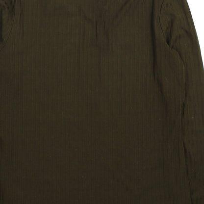 Womens UK Size M H&M Green Basic T-Shirt
