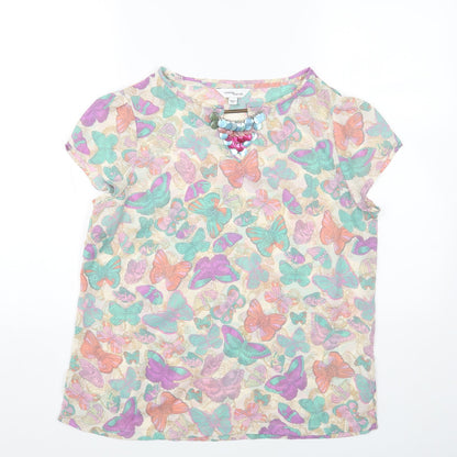 Womens UK Size 12 Wardrobe Multicoloured Basic Blouse
