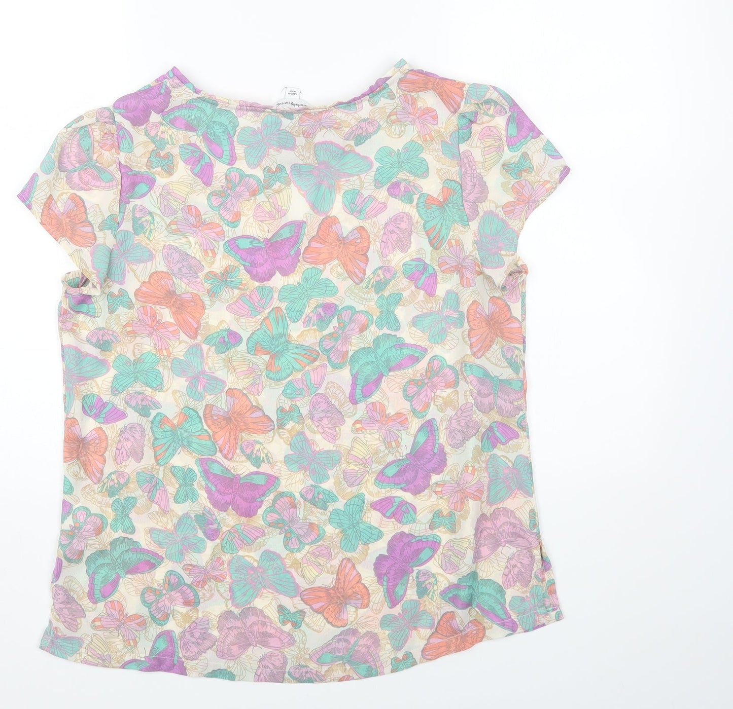 Womens UK Size 12 Wardrobe Multicoloured Basic Blouse