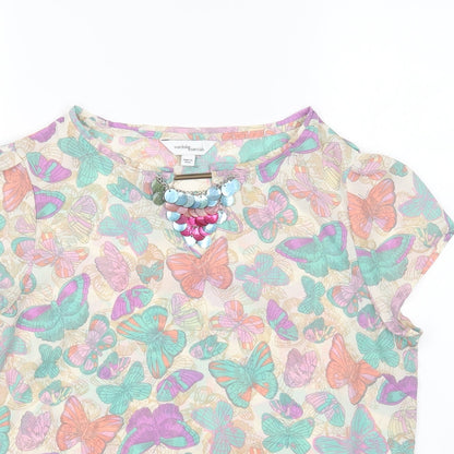 Womens UK Size 12 Wardrobe Multicoloured Basic Blouse