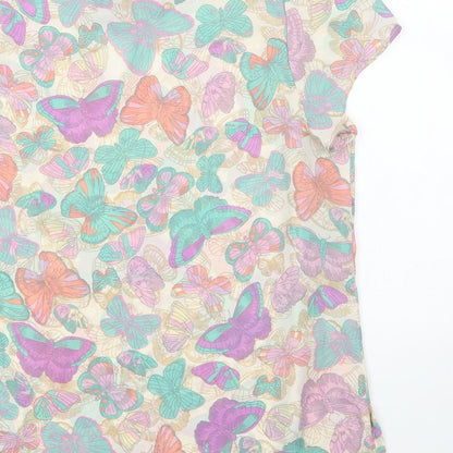 Womens UK Size 12 Wardrobe Multicoloured Basic Blouse
