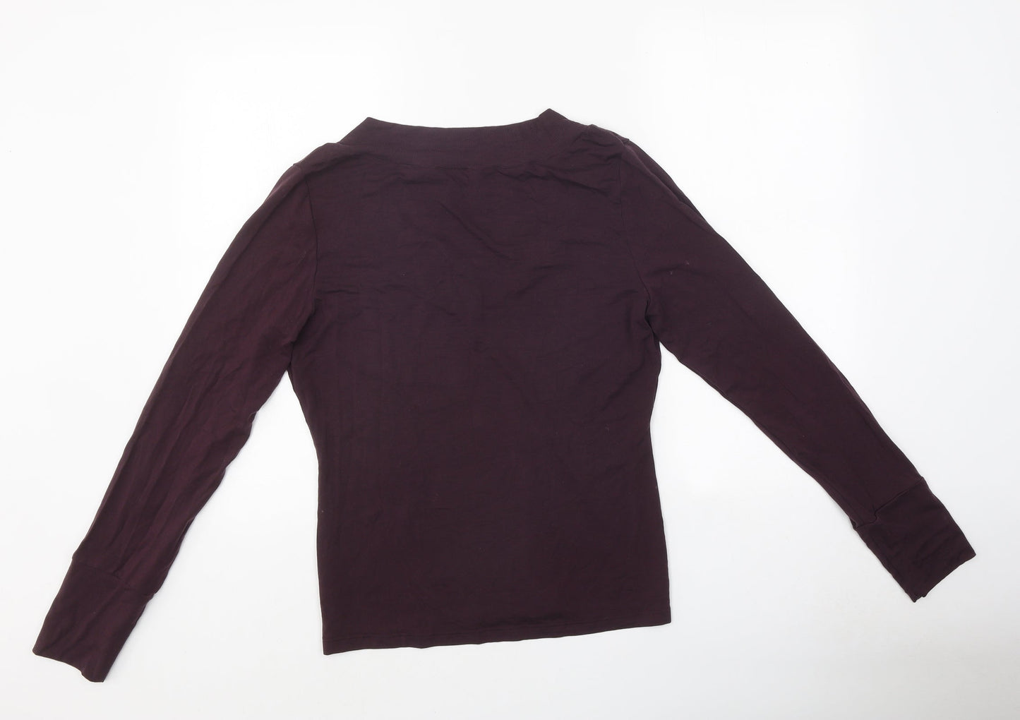 Womens UK Size  Marks and Spencer Purple Basic T-Shirt