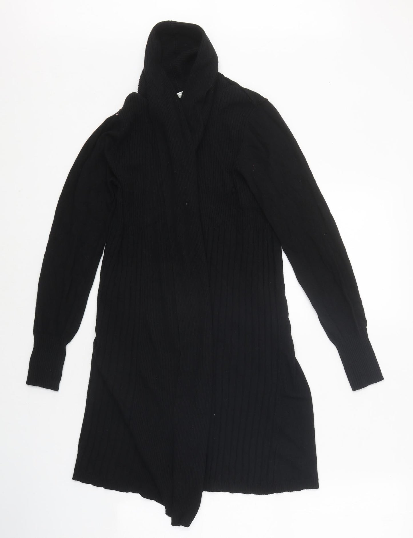 Womens UK Size S Wallis Black Cardigan Jumper