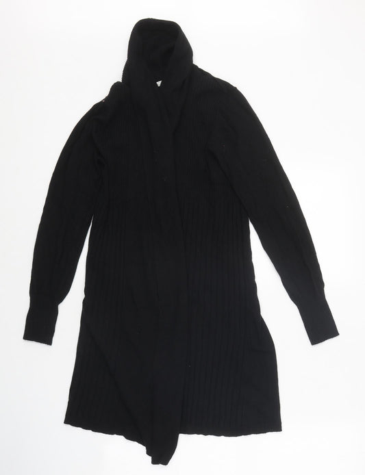 Womens UK Size S Wallis Black Cardigan Jumper