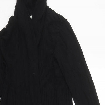 Womens UK Size S Wallis Black Cardigan Jumper