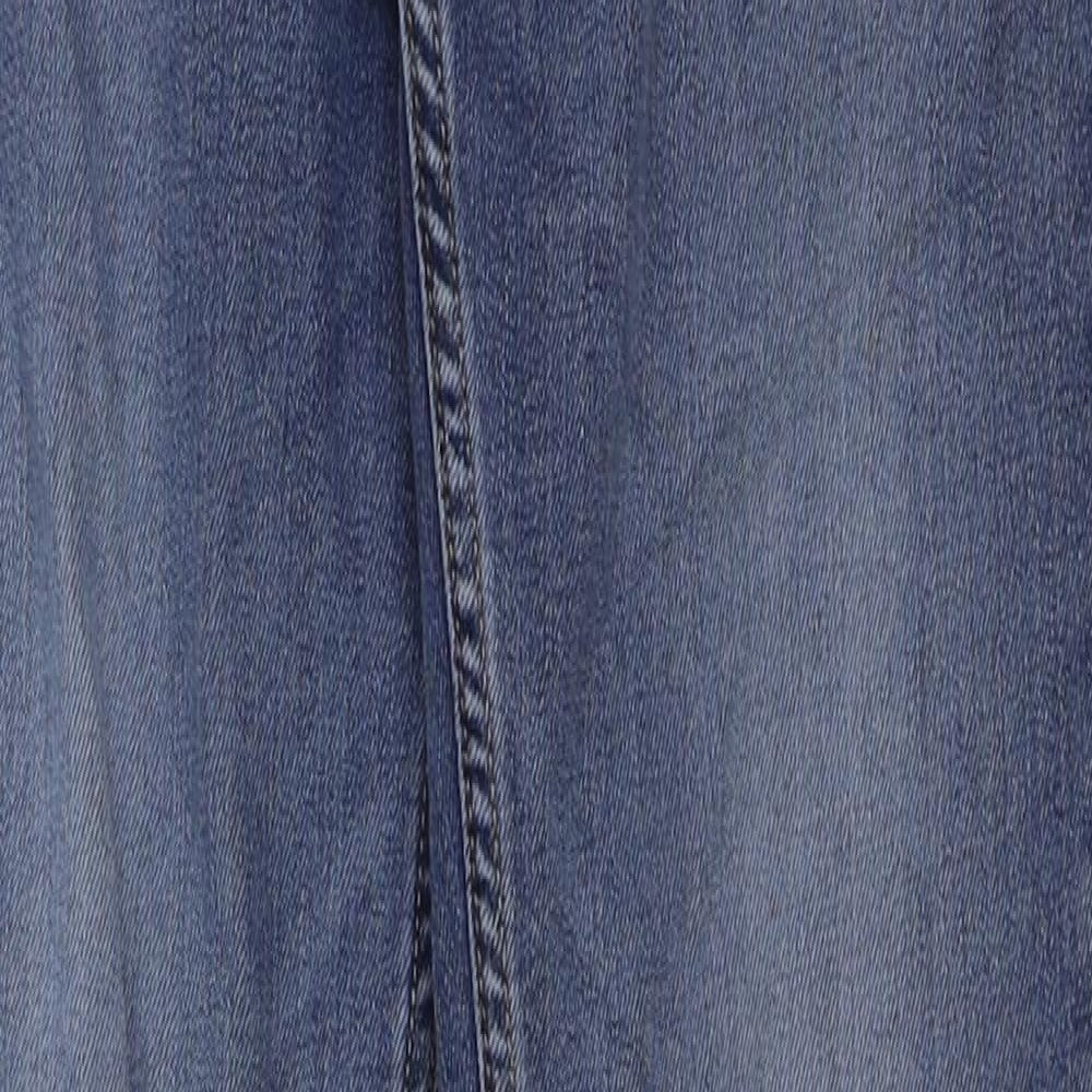 Womens UK Size 8 Marks and Spencer Regular Fit Skinny Blue Jeans