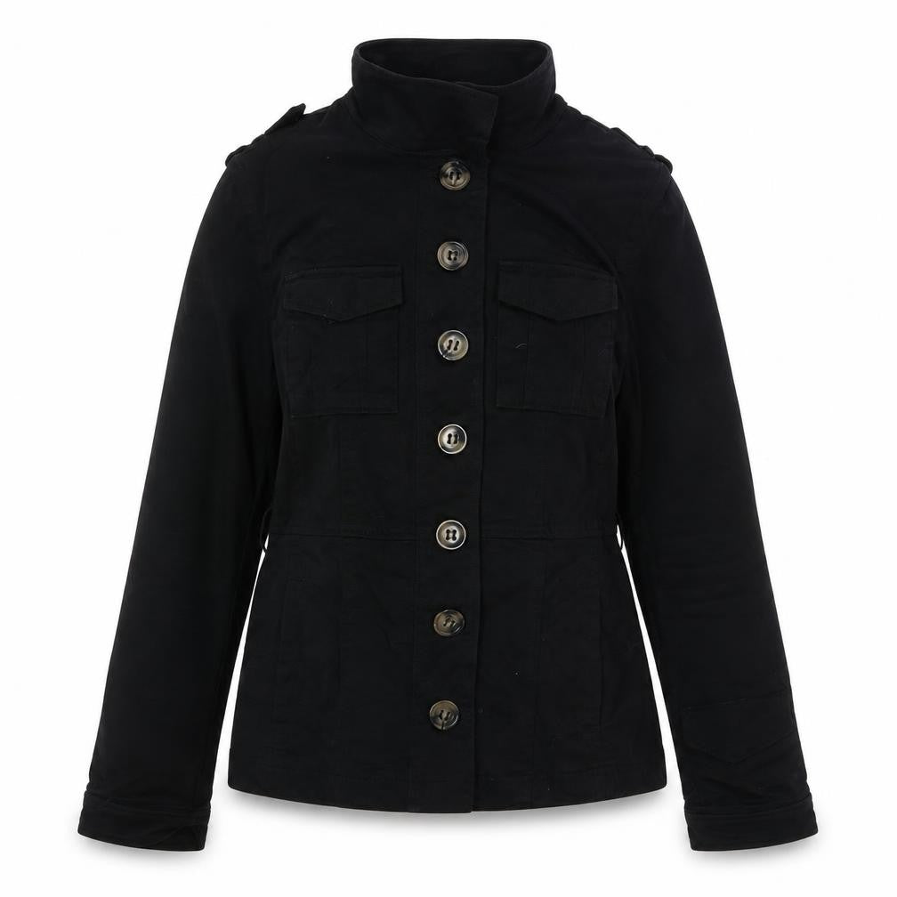 Womens UK Size 10 H&M Black Jacket