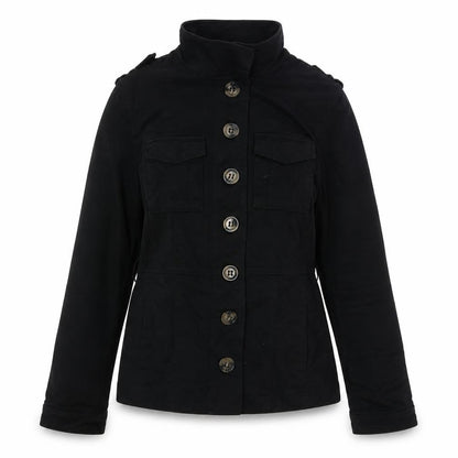 Womens UK Size 10 H&M Black Jacket