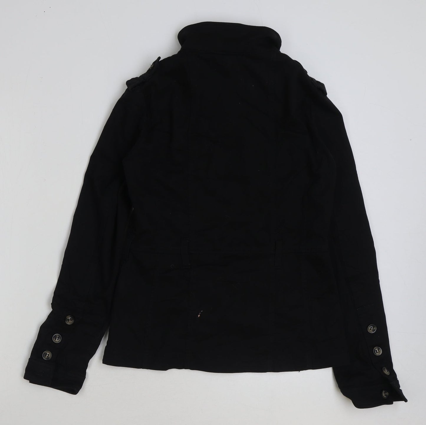 Womens UK Size 10 H&M Black Jacket