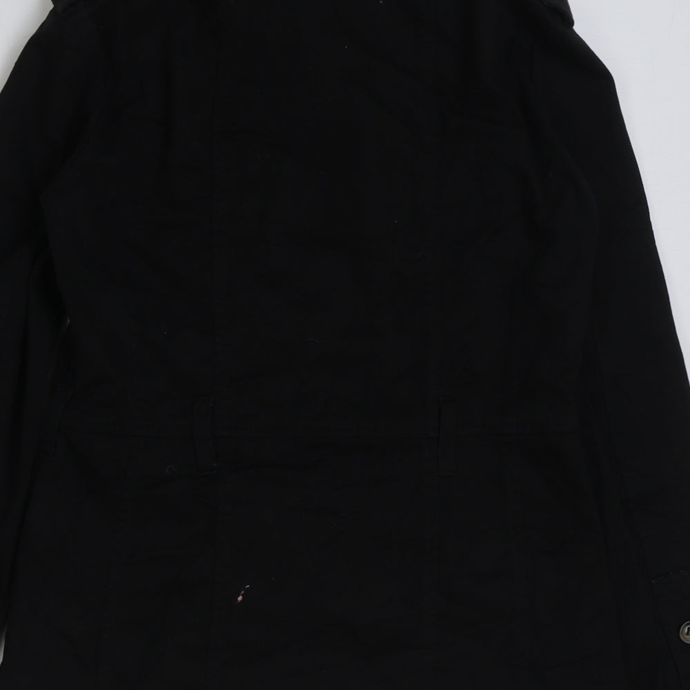 Womens UK Size 10 H&M Black Jacket