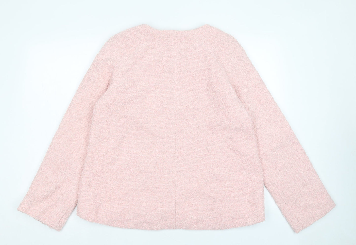 Papaya Womens Pink Jacket Size 16 Zip