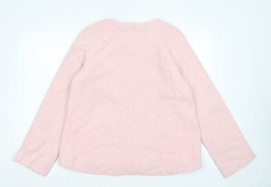 Papaya Womens Pink Jacket Size 16 Zip