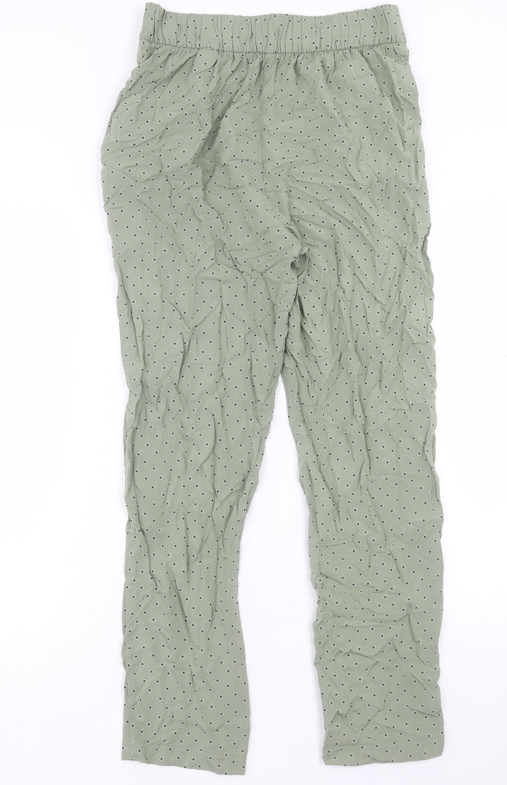 Womens UK Size 8 Marks and Spencer Regular Fit  Green Trousers
