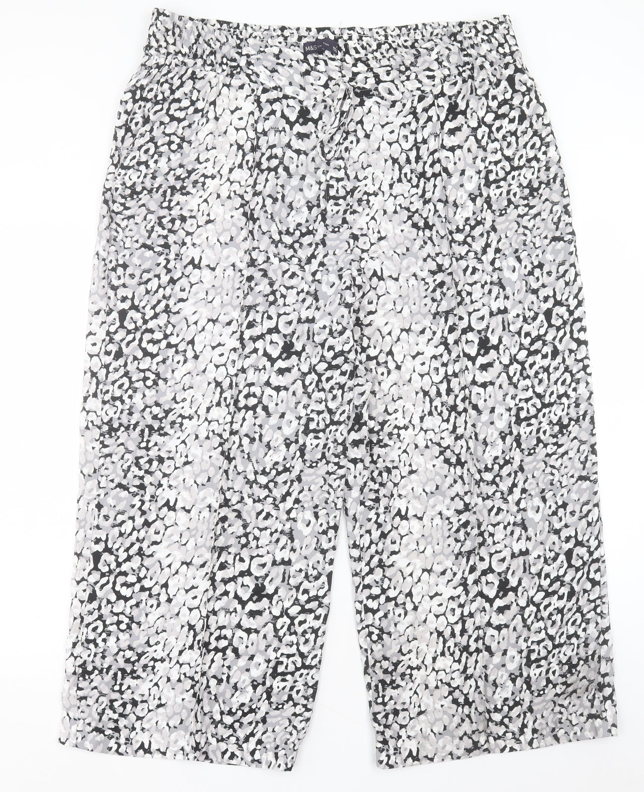 Womens UK Size 20 Marks and Spencer Regular Fit  Grey Trousers