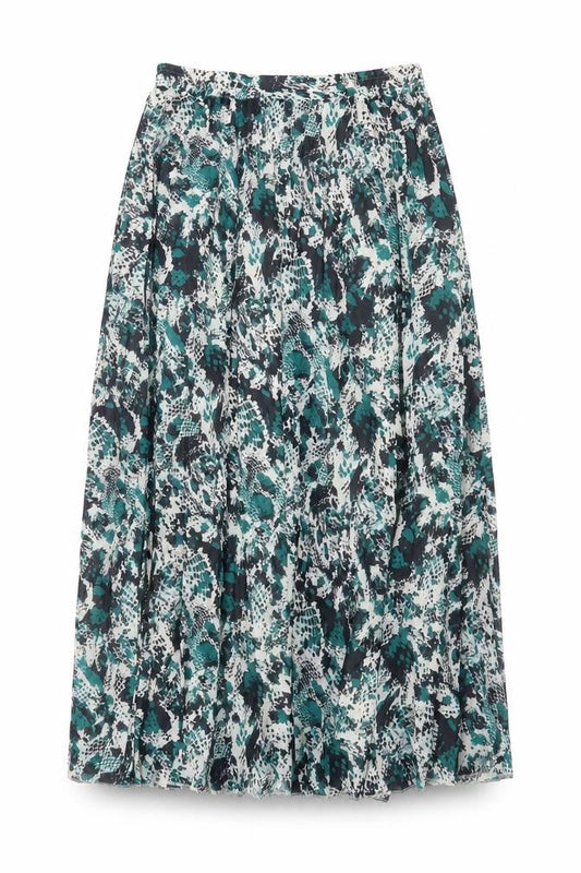 Womens UK Size 6 Marks and Spencer A-Line Chiffon Skirt