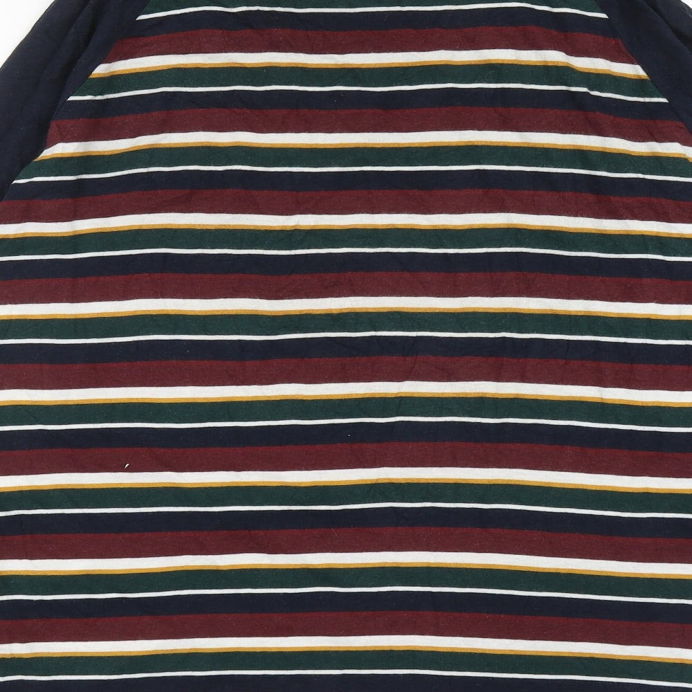 Womens UK Size S Marks and Spencer Multicoloured Ringer T-Shirt