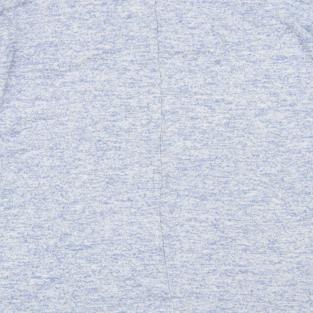 George Womens Blue Boat Neck Viscose Pullover Jumper Size 14