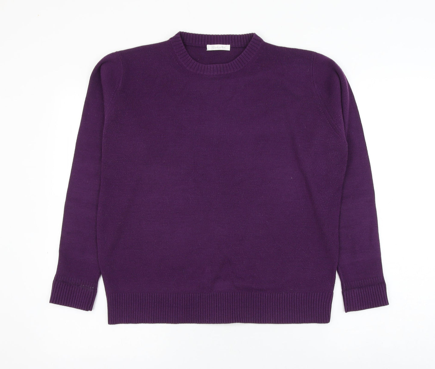 Womens UK Size 14 Berkertex Purple Pullover Jumper