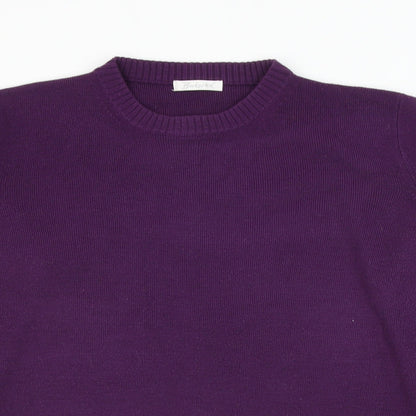 Womens UK Size 14 Berkertex Purple Pullover Jumper