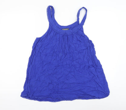 Womens UK Size 18 Bonmarché Blue Basic Blouse