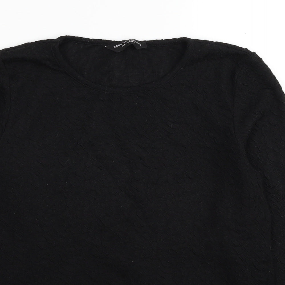 Womens UK Size 12 Dorothy Perkins Black Pullover Jumper