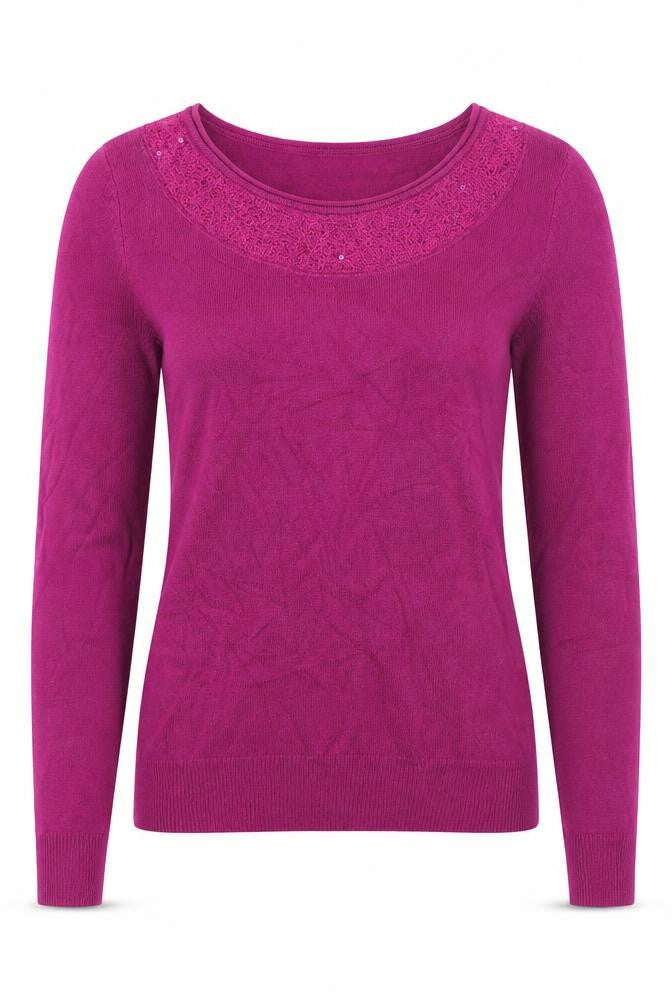 Womens UK Size 10 Per Una Pink Pullover Jumper