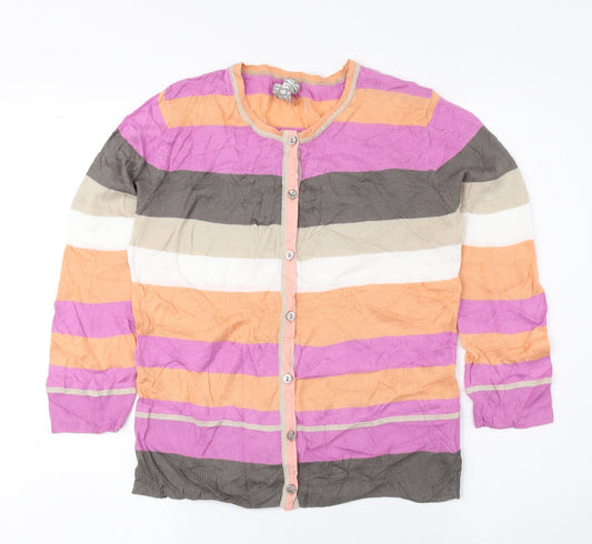 Womens UK Size 12 NEXT Multicoloured Cardigan Jumper