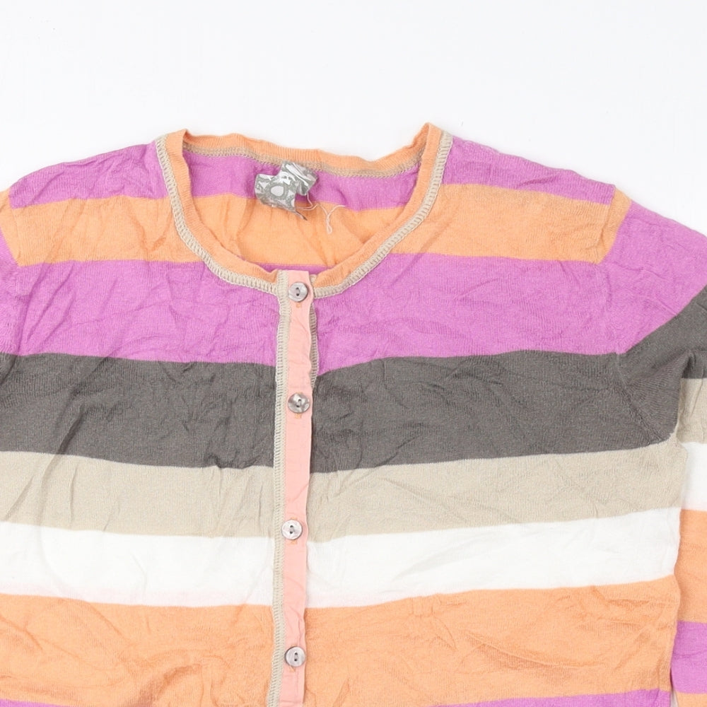 Womens UK Size 12 NEXT Multicoloured Cardigan Jumper