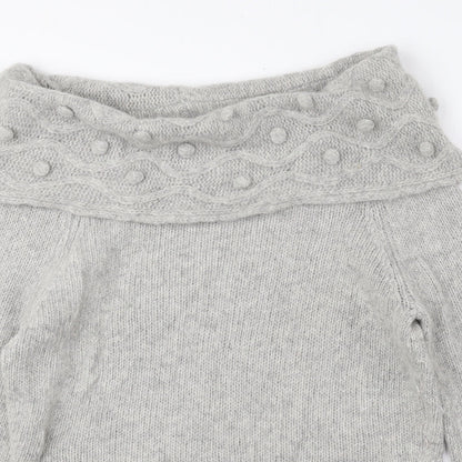Womens UK Size M Per Una Grey Pullover Jumper