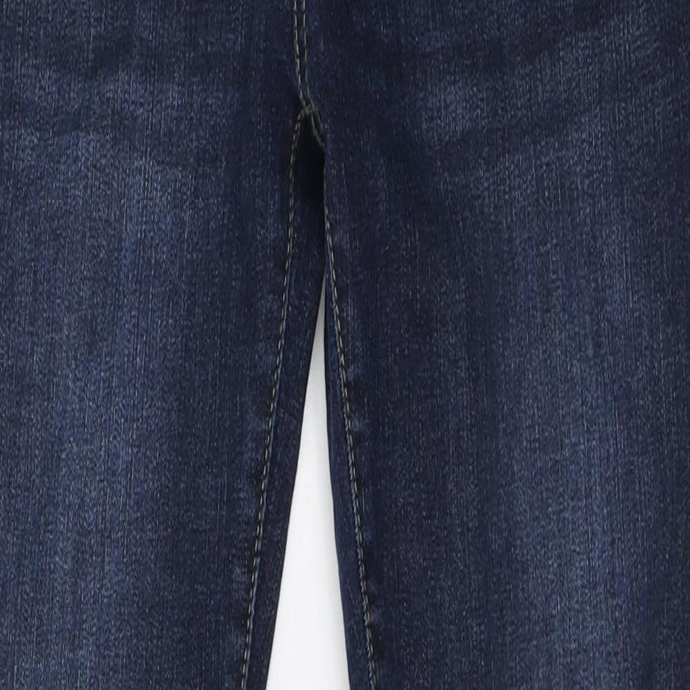 I SAW IT FIRST Womens Blue Cotton Skinny Jeans Size 30 in L30 in Regular Zip