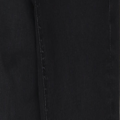 New Look Womens Black Cotton Skinny Jeans Size 6 L26 in Regular Zip