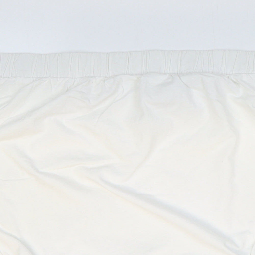 Womens UK Size 22 NEXT White Cropped Tank