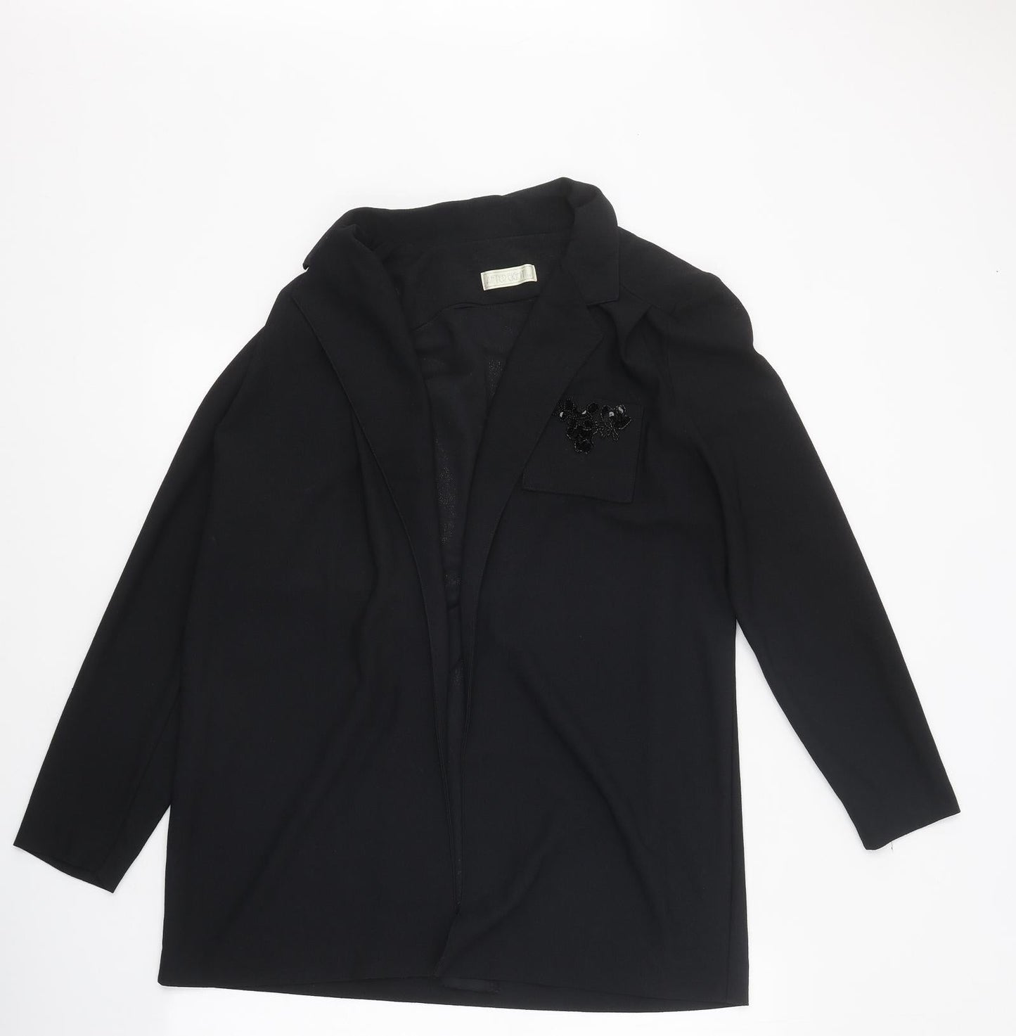 After Eight Womens Black Jacket Blazer Size 14